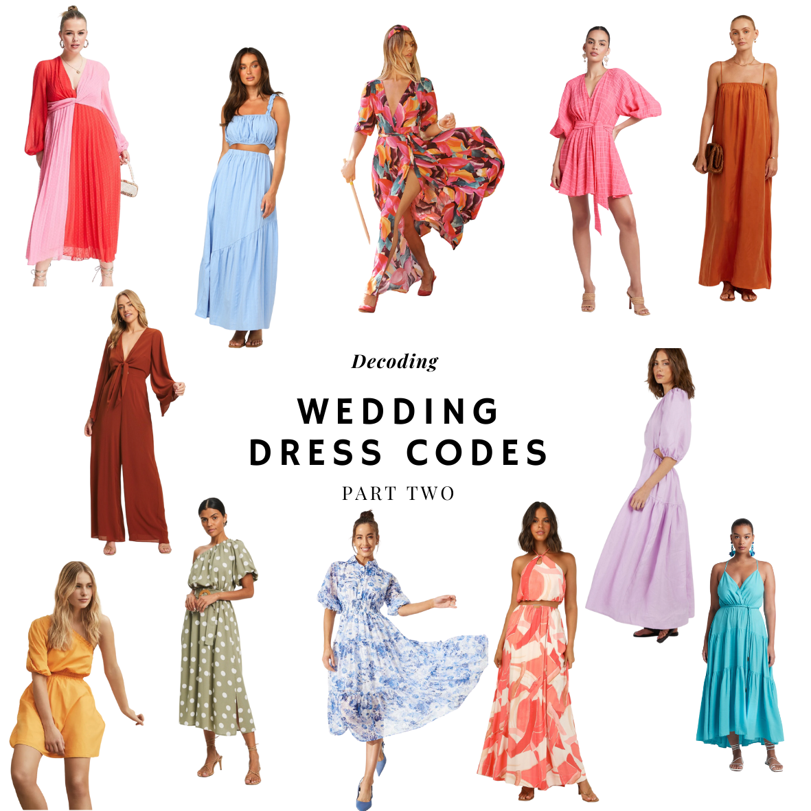 Read more about the article Decoding Wedding Dress Codes: Part Two